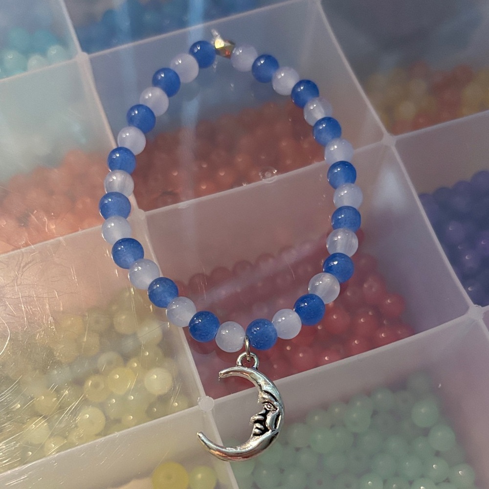 Moon 🌙 handcrafted bracelet by me